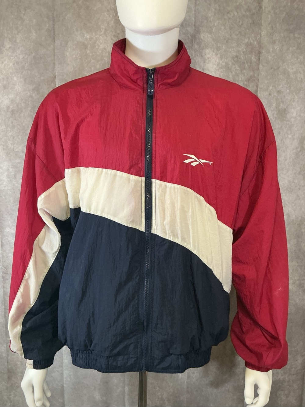 Reebok Retro Colorblock Windbreaker Jacket